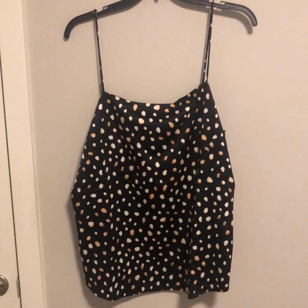 Loft polka dot silky cami 🥞💕